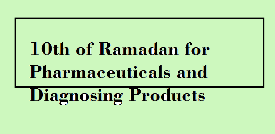 10th of Ramadan for Pharmaceuticals and Diagnosing Products